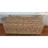 Image 3 : Rectangular Wicker Storage Trunk with Hinged Lid