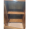 Image 4 : Wheeled Cabinet 25.5 W, 18 D, 34 T, Metal TV Tray 17.5 W, 12.5 D, 24 T, TV Trolley 27 W, 16 D, 21 T