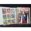 Image 3 : Binder w/ Marvel Comic Trading Cards and Several Comics- Superman No 1 is Reproduction Copy