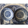 Image 3 : Blue & White Ceramics- Platter, Deep Bowl & 2 Small Bowls