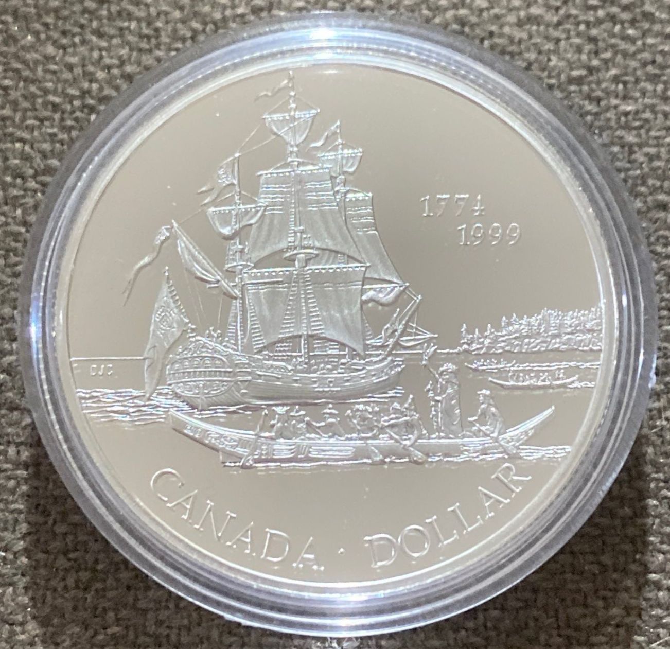 2000 Proof Machine 2000 Proof Dollar 92.5% Silver 25.175 Grams