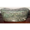 Image 1 : Ornate Chinese Carved Spinach Jade Pillow Box