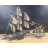 Image 1 : Sailing Ships Decor: Larger Ship 16.5 W, 13 T and Smaller Ship 8 W, 6.5 T  