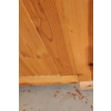 Image 4 : Wood Clothing & Storage Cabinet 46 w, 25 d, 76 h.  Incl Quilts, Blankets, Pillows & Sheets