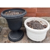 Image 2 : Rocking Lawn Chair Hose Reel Pedestal Garden Planter & More