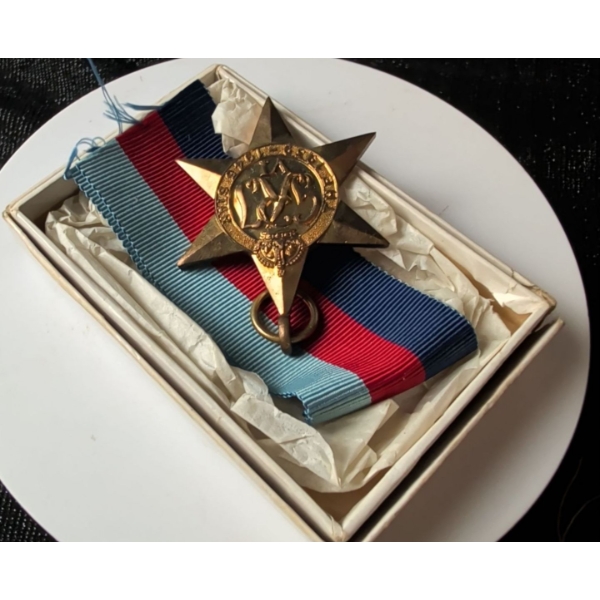 WWII British / Canadian / Commonwealth Star Medal 1939-1945