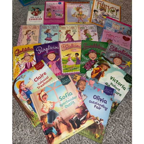 Children's Book Collection - Nancy Clancy & We Are Girls Series w/ More