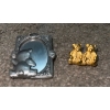 Image 3 : Teddy Bears Jewelry  Necklace, Two Bear Pins, Picture Frame & More