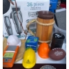 Image 4 : Assortment of Household Goods- Razor, Canes, Sprayer, Crib Board & More
