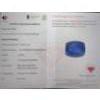 Image 1 : 4.83 ct Certified Purp/Blue Tanzanite gemstone ($3,623 Appraisal)