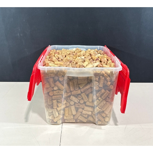 Large Bin of Wine Corks - Masi, Zenato, etc