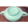 Image 8 : Blue Melamine Dishware and Cobalt Glass Basket