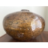 Image 6 : Oriental Decor - Wooden Carved Buddah (15T) , Vase (Some Chipping)