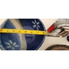 Image 8 : Stylish Home Decor! Vintage Cross Stitch Art, Wedgewood Mirror S&P Shakers, Pottery Bowl, Tea Cups