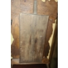 Image 3 : Carved Wood Table Clock with Gold Painted Glass Accents 23 L, 15 W, 5 D