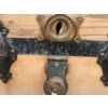 Image 3 : Vintage Wood and Black Metal Trunk, Lock Needs Replacing - 26"H x 36"W x 22"D