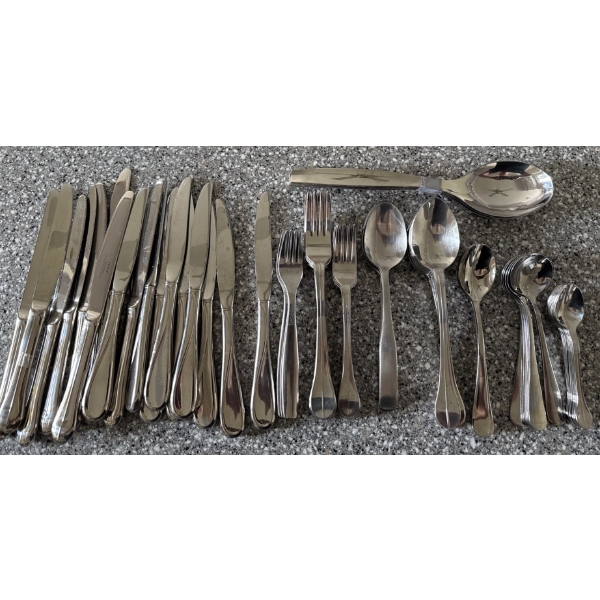 Assortment of Kitchen Cutlery- Spoons, Forks, Butter Knives