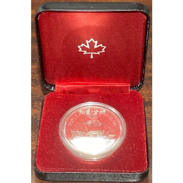 1979 Voyage of the Great Lakes Proof Silver Coin 50% Silver 23.33 Grams