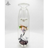 Image 4 : Collection Of Artistic Glass Items, Glass Perfume Bottle Without Stopper 7''INCHES H , And More