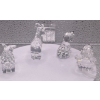 Image 2 : Swarovski Crystal Animal Pig, Goat, Dog, Mouse