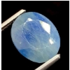 Image 2 : 4.8 ct Certified Blue Sapphire Gemstone ($7,200 Appraisal)