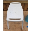 Image 4 : White Bathroom Stool and BabyBjorn Blue Potty Chair Set