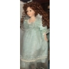 Image 2 : 3X Vintage Porcelain Dolls 14T - Green Attire