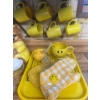 Image 3 : Large Collection Of Yellow Items Coffee Cups, Teddy Bear Cookie Jar, Bowls With Glass Lemon Juicer