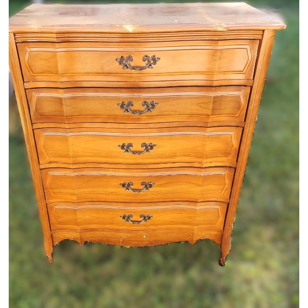 Viscol Wooden Dresser 36 W, 18 D, 44 T