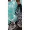 Image 10 : Crystal Glassware, Assorted Sizes, Wrapped Glasses Shown With Unwrapped Examples for Quantity