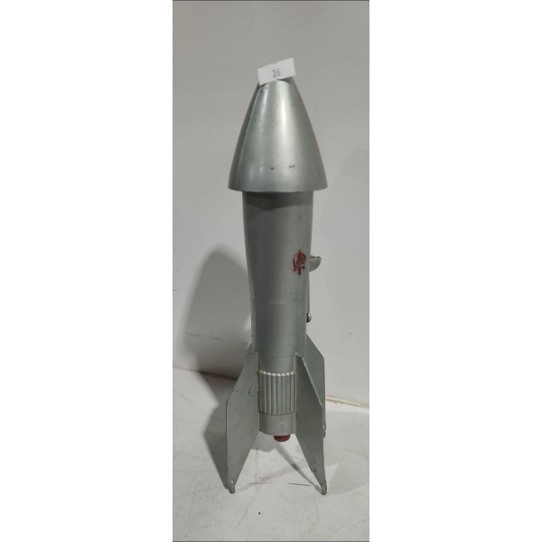 Vintage Coin Bank: "Astro Space Rocket" 11 T
