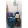 Image 1 : Collection of Outdoor & Camping Items  Pots, Rubber Boots, Coolers, Bucket, Fish Net, Yoga Ball, Umb