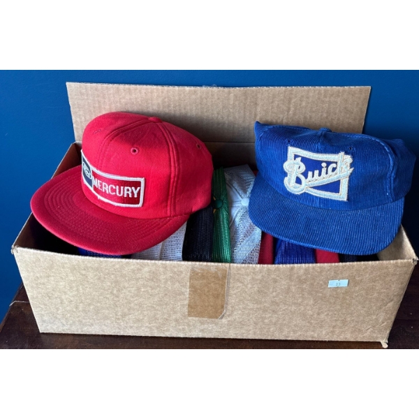 Vintage Sport Caps Trucker Hats & Promotional Wear - 12+ Pieces 