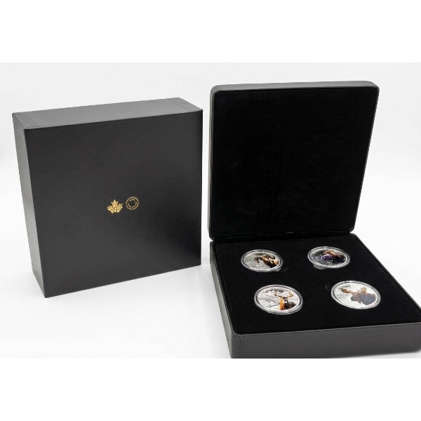 Royal Canadian Mint $30 Fine Silver Coin Set - Imposing Icons Series