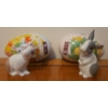 Image 1 : NAO By LLADRO Pair of Porcelain Bunnies  'Cookies & Patches'