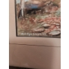 Image 2 : W. Edgar Cantelor Framed Art Prints 13"Tall w/ Decorative Foliage 