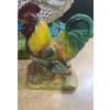 Image 8 : Collection of Roosters and Hens- Tallest w/ Crackle Finish 9 W, 15 T 