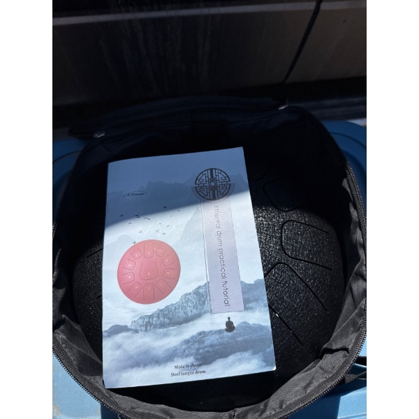 Meditation drum with case
