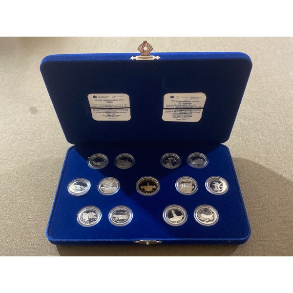 1992 Royal Canadian Mint Commemorative Coin Set