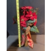 Image 3 : Holiday Decor Items With Metal Basket And Welcome Plaque