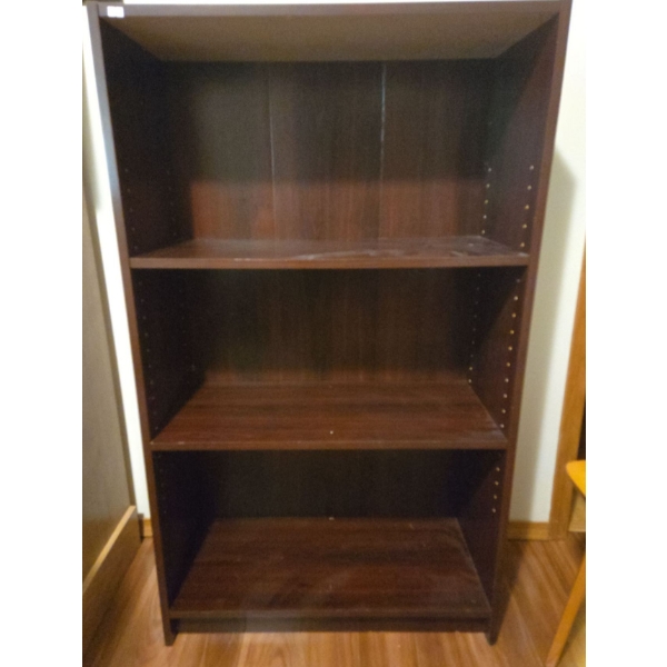 Mahogany Colour Wood Shelf 28L x12D x 48T 