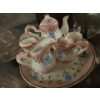 Image 4 : Miniature Tea Sets, Pieces 5 T Beige Set Approximately
