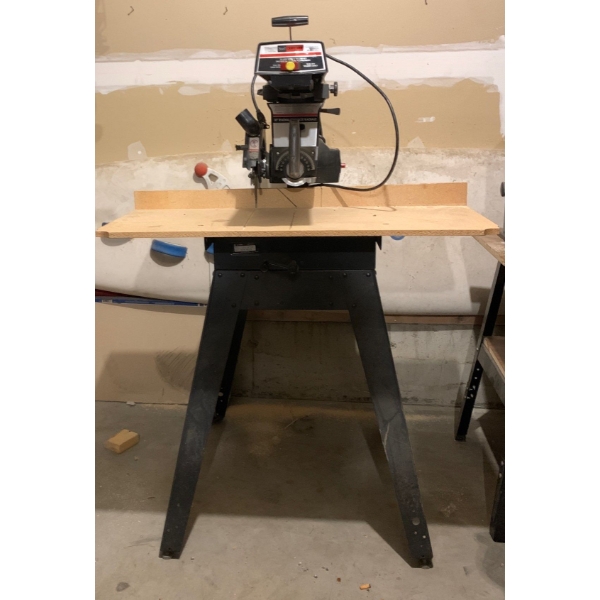 Craftsman 10' Radial Saw w/ Stand 41x31x60
