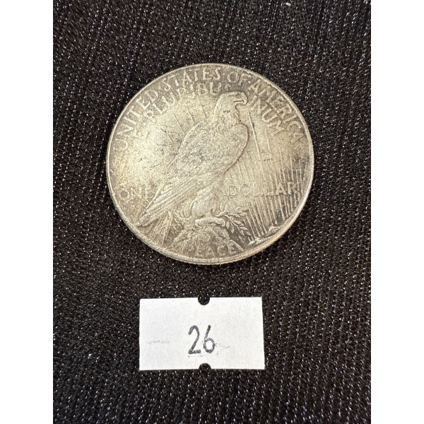 1927 United States Peace Dollar - Silver 