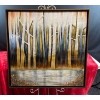 Image 1 : P. Original Abstract Forest Scene 36.5Wx36.5H