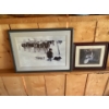 Image 3 : Framed Print From 1993 Of A Boy & His Dog With The Cows 28L 19H