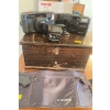 Image 1 : PENTAX Zoom60 Camera w/ RICOH RZ-770 Camera & Keepsake Box/Jewellery Chest 