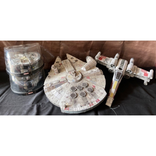 Star Wars Collectables - Millennium Falcon X Wing Starfighter & More 20T
