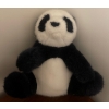 Image 2 : Collectible Panda Teddy Bear & Two Identical Russ Maroon Teddy Bears  9"tall