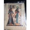 Image 3 : Reproduction Egyptian Papyrus Paintings: 16.5 X 12 and Two 17 X 25
